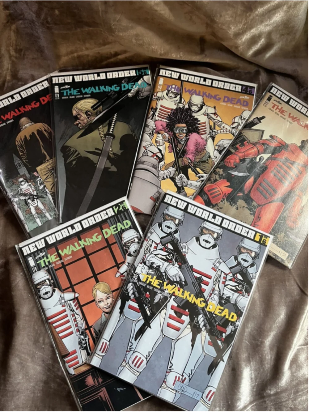 The Walking Dead #175-180 | Kirkman Adlard | New World Order | Image 2018 SEE